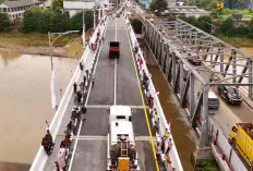Jembatan Krueng Tingkeum Beroperasi Pascabencana, Jalur Logistik Aceh—Sumut Kembali Normal