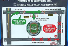 Catat! Satlantas Polrestabes Surabaya Alihkan Arus Lalu Lintas Jelang Laga Persebaya 99 Anniversary Game