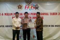 Malam Puncak HPN 2026, PWI Jombang Tekankan Peran Pers Lawan Hoaks di Era Digital
