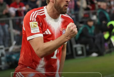 Kane Menggila! Dua Gol Antar Bayern Munich Tumbangkan Frankfurt dalam Laga Dramatis