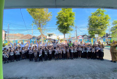 Tanamkan Disiplin Sejak Dini, Satlantas Polres Lumajang Edukasi Siswa TK Bhayangkari 23