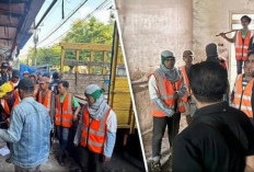 Kejari Tanjung Perak Tertibkan Bangunan di Atas Aset KAI di Pasar Turi