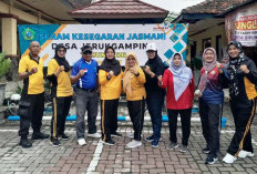 Personel Polsek Krian Ikuti Senam SKJ Bersama Forkopimka, Perkuat Sinergi dan Kebugaran Anggota