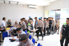 Cegah Penyalahgunaan Narkoba, Polres Ngawi Tes Urine Mendadak Anggota