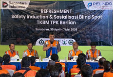 Perkuat Budaya K3, TPK Berlian Latih 835 Pekerja Bongkar Muat Tanjung Perak