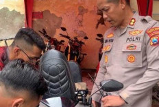 Masyarakat Umum Bisa Pasang Alarm Motor Gratis di Polrestabes Surabaya