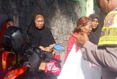 Dekati Warga Lewat Jumat Berkah, Polsek Bubutan Bagikan Makanan dan Sosialisasi Bahaya Gangster