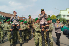 Panggul Pejabat Baru dan Lepas Senior, Tradisi Unik Kodim 0824/Jember Jaga Kehangatan TNI-Polri