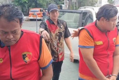 Kejari Tanjung Perak Terima Pelimpahan Dua Tersangka Pencurian Lampu Hias Kota Lama Surabaya