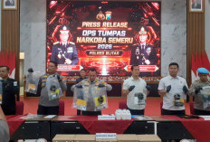 12 Hari, Polres Blitar Ungkap 10 Kasus Narkoba dengan 13 Tersangka, Ada Ibu RT Ikut Terjerat
