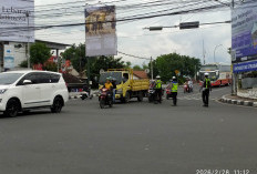 Cegah Tragedi di Jalan Raya, Satlantas Polres Kediri Kota Tindak Tegas Bus Ngeblong Pelanggar Markah