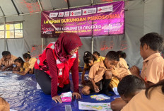   PMI Hadir Sembuhkan Luka Batin Siswa SDK Gawalea Pascagempa