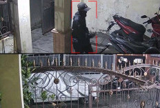 Sebulan Perumahan Sentra Alam Candi Diobok-obok Maling, Terekam CCTV Gasak Honda Vario