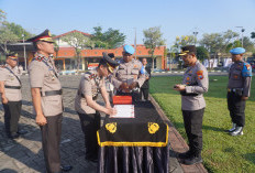 Kapolres Mojokerto Pimpin Sertijab Wakapolres hingga Lima Kapolsek