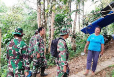 Kodim 0821 Lumajang Cek Pengungsian Dataran Tinggi untuk Pastikan Keamanan Warga Semeru