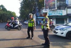 Polres Kediri Kota Sapa Masyarakat, Bantu Kelancaran Arus Lalulintas