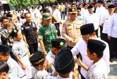 Dampingi Kunker Menko Muhaimin ke Gresik, Kapolres Gresik Beri Pesan Generasi Muda