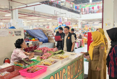 Satgas Pangan Polres Ngawi Cek Harga dan Stok Bapokting di Pasar Besar Ngawi 