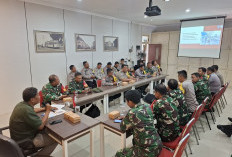 Bhabinkamtibmas Polsek Rungkut Hadiri Rakor Harkamtibmas Se-Surabaya untuk Perkuat Sinergi Tiga Pilar