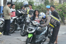 Hari Pertama Tilang Manual, 41 Motor Terjaring di Kedung Cowek Surabaya