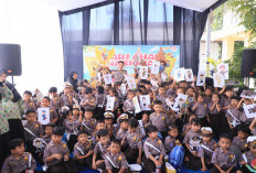 Rayakan Hari Anak Nasional, Polres Kediri Kota Tanamkan Karakter dan Cinta Budaya Sejak Dini