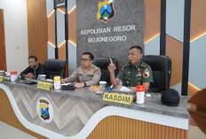 Jelang Nataru, Polres Bojonegoro Gelar Rakor Pengamanan Terpadu