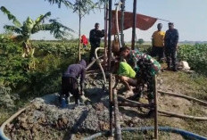 Bakti TNI AD, Sumur Bor di Sarirejo Jawab Krisis Air Bersih Lamongan