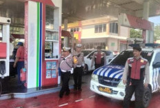 Pastikan Stok BBM Aman, Polsek Lakarsantri Gencarkan Patroli dan Pengecekan di Sejumlah SPBU
