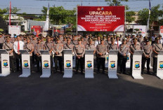Kapolres Bojonegoro Pimpin Sertijab Wakapolres, PJU dan Sejumlah Kapolsek