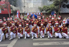 Polisi Cilik Binaan Satlantas Polres Kediri Kota Tampil Memukau di CFD Sedot Perhatian Warga