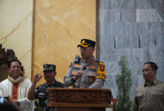 Jamin Keamanan Ibadah Natal, Polres Gresik Perketat Pengamanan Gereja Bersama Forkopimda