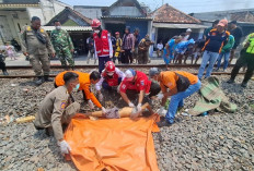 Pria 63 Tahun Tewas Disambar Kereta Api di Perlintasan Sukomanunggal Surabaya