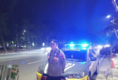 Jaga Kondusivitas, Polsek Gayungan Intensifkan Patroli Blue Light di Titik Rawan