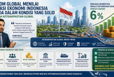 Ekonom Global: Ekonomi Indonesia Sehat, Jadi Modal Kuat Genjot Pertumbuhan hingga 6 Persen