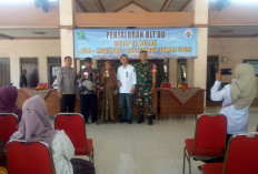 Pemdes Ketimang Wonoayu Salurkan BLT-DD Triwulanan untuk 33 Keluarga Penerima Manfaat