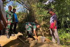 Awali Pembangunan Jembatan Perintis di Empat Titik, Kodim 0826/Pamekasan Gelar Doa Bersama