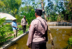 Polisi Ngawi Dorong Ketahanan Pangan Warga Pangkur dengan Sistem Ramah Lingkungan