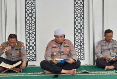 Kapolsek Pabean Cantikan Pimpin Yasinan dan Syukuran Musala Sambut Ramadan
