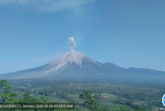 BPBD Lumajang Imbau Warga Tak Panik Dengar Dentuman Gunung Semeru