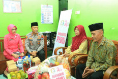 Jelang Hari Bhayangkara Ke-80, Kapolres Ngawi Anjangsana ke Purnawirawan