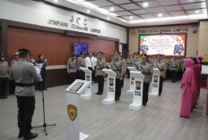 Pimpin Sertijab PJU, Kapolres Jombang Tekankan Profesionalisme