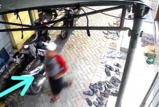 Bandit Motor Gasak Honda Vario di Kapas Madya Surabaya