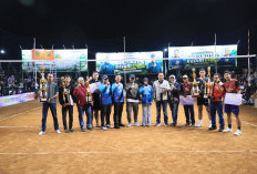 Meriah dan Kondusif, Kapolres Kediri Kota Hadiri Turnamen Bola Voli Wali Kota Kediri Cup 2026