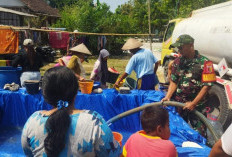 Kodim Bojonegoro Salurkan 16 Ribu Liter Air Bersih untuk Warga Terdampak Kekeringan