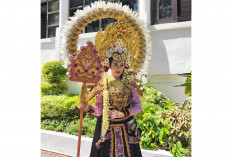 Biwi Abiyyah Nujud Dalili, Tampil Anggun dengan Busana Adat Bali di SFF 2026