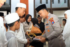 Polres Ngawi Peringati Maulid Nabi, Gelar Doa Bersama dan Santuni Anak Yatim