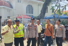 Polsek Bubutan Perketat Pengamanan Gereja, Ibadah Minggu Berjalan Aman di Surabaya