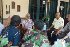 Jaga Kondusifitas Wilayah, Bhabinkamtibmas Polsek Rungkut Sambang Warga Medokan Ayu