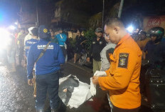 Pengendara Scoopy Tewas Terjatuh di Jalan Gresik Gadukan Utara Surabaya