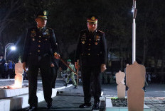 Renungan Suci HUT ke-81 RI di TMP Gresik, Kapolres AKBP Ramadhan : Teladani Semangat Para Pahlawan